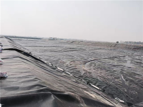 粮油集团种猪场大型8万立方黑膜沼气工程
