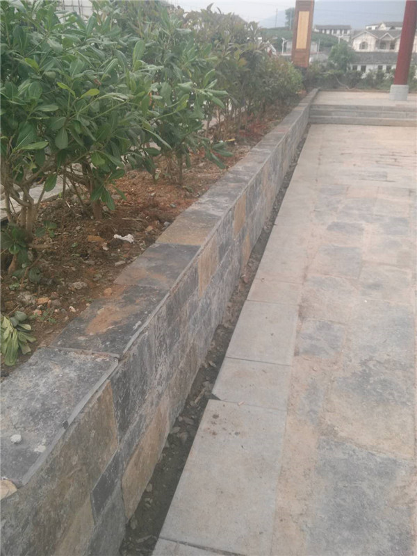 青石自然面碎拼