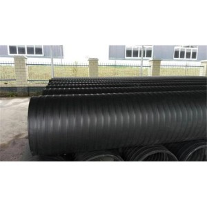 HDPE双平壁钢塑复合排水管