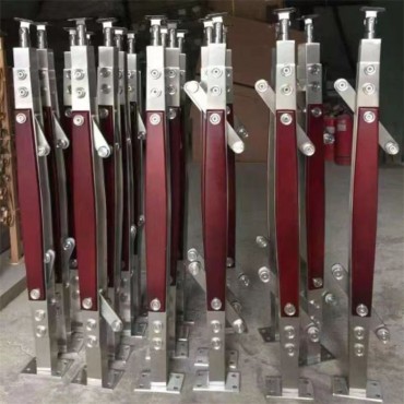 不锈钢菱形夹木立柱