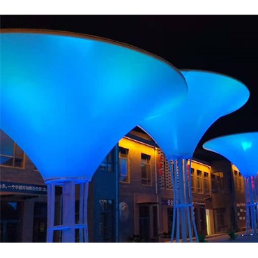 承德鼎盛王朝张拉膜喇叭花