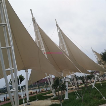 饶阳公园膜结构景观