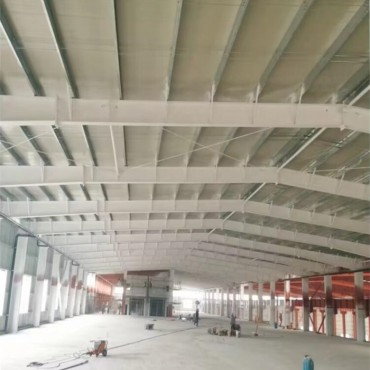 防火涂料施工现场