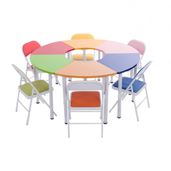 团体活动桌椅（6色）